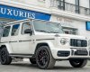 Mercedes-AMG G 63 2022 - Sẵn xe giao ngay - Trắng nội thất đỏ full option hỗ trợ trả góp 70% giá trị xe