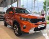 Kia Sonet 2022 - Màu cam, nội thất đen sang trọng