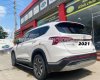 Hyundai Santa Fe 2021 - Xe màu trắng nội thất ghế da