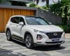 Hyundai Santa Fe 2019 - Màu trắng - nội thất nâu