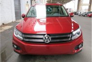 Volkswagen Tiguan 2.0 TSI 2015 - Cần bán Volkswagen Tiguan 2.0 TSI đời 2015, màu đỏ, nhập khẩu chính hãng giá 1 tỷ 423 tr tại Đà Nẵng