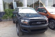 Ford Ranger 2.2l XL 4x4 MT 2017 - Bán Ford Ranger 2.2l XL 4x4 MT năm 2017, màu đen, giá bán thương lượng giá 634 triệu tại Hà Nội