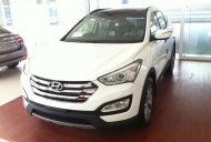 Hyundai Santa Fe 2017 - Hyundai Santa Fe máy dầu bản đặc biệt sản xuất 2017, giao xe ngay, màu trắng, hỗ trợ mua trả góp đến 80% giá trị xe giá 1 tỷ 280 tr tại Lạng Sơn