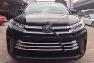 Toyota Highlander LE 2017 - Bán Toyota Highlander LE đời 2017, màu đen, xe nhập giá 2 tỷ 641 tr tại Hà Nội