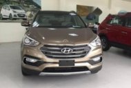 Hyundai Santa Fe   2017 - Bán ô tô Hyundai Santa Fe đời 2017, xe mới, màu nâu giá 1 tỷ 500 tr tại Khánh Hòa