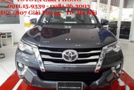 Toyota Fortuner 2.7V (4x2) 2017 - Cần bán xe Toyota Fortuner 2.7V (4x2) 2017, màu xám, hỗ trợ trả góp 90% giao xe ngay tại Ninh Bình giá 1 tỷ 149 tr tại Ninh Bình