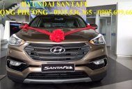 Hyundai Santa Fe 2017 - Bán xe Hyundai Santa Fe sản xuất 2017, màu nâu, nhập khẩu nguyên chiếc giá 1 tỷ 20 tr tại Quảng Ngãi