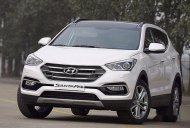 Hyundai Santa Fe 4x2 AT 2017 - Bán Hyundai Santa Fe 4x2 AT sản xuất 2017, màu trắng giá 1 tỷ 100 tr tại Bắc Ninh