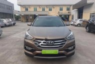 Hyundai Santa Fe CRDi 2.2L 4WD 2017 - Bán xe Hyundai Santa Fe CRDi 2.2L 4WD đời 2017, màu nâu giá 1 tỷ 200 tr tại Ninh Bình