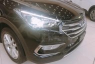 Hyundai Santa Fe 2.4L 4WD 2017 - Bán xe Hyundai Santa Fe 2.4L 4WD đời 2017, màu đen giá 1 tỷ 180 tr tại TT - Huế