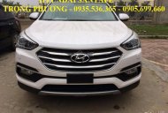 Hyundai Santa Fe 2017 - Bán ô tô Hyundai Santa Fe đời 2017, màu trắng, nhập khẩu giá 1 tỷ 20 tr tại Quảng Nam