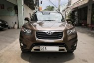 Hyundai Santa Fe CRDi 2012 - Bán Hyundai Santa Fe CRDi (máy dầu) 2012, nhập khẩu, màu nâu giá 785 triệu tại Tp.HCM