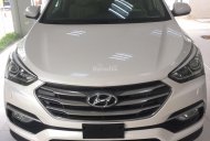 Hyundai Santa Fe 2.4L AT 2017 - Bán Hyundai Santa Fe 2.4L AT đời 2017, màu trắng giá 898 triệu tại Quảng Ngãi