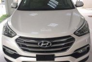 Hyundai Santa Fe  CKD 2017 - Bán Hyundai Santa Fe CKD đời 2017, màu trắng giá 1 tỷ 180 tr tại Quảng Ngãi