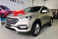 Hyundai Santa Fe 2.2L 4WD 2017 - Bán ô tô Hyundai Santa Fe đời 2017, màu vàng giá 1 tỷ 100 tr tại Khánh Hòa