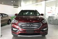 Hyundai Santa Fe 2018 - Bán Hyundai Santa Fe bản 2 cầu, máy dầu 2.2 đặc biệt, mới 100% màu đỏ sản xuất 2018, hỗ trợ trả góp vay vốn 85% xe giá 1 tỷ 90 tr tại Đắk Nông