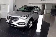 Hyundai Santa Fe 2016 - Cần bán Hyundai Santa Fe đời 2016, màu bạc giá 898 triệu tại Quảng Ngãi