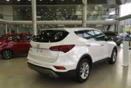 Hyundai Santa Fe 2017 - Bán xe Hyundai Santa Fe năm 2017, màu trắng giá 897 triệu tại Đắk Nông