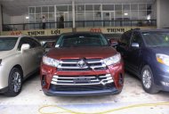 Toyota Highlander LE 2.7 2017 - Bán Toyota Highlander LE 2.7 đời 2017, màu đỏ, nhập khẩu   giá 2 tỷ 617 tr tại Tp.HCM