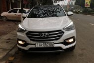 Hyundai Santa Fe   2.4 AT  2017 - Bán ô tô Hyundai Santa Fe 2.4 AT đời 2017, màu trắng giá 1 tỷ 120 tr tại Yên Bái