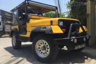 Jeep Wrangler MT 1989 - Bán Jeep Wrangler MT năm 1989, màu vàng giá 210 triệu tại TT - Huế