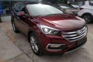 Hyundai Santa Fe  2.2AT Limited  2018 - Bán Hyundai Santa Fe 2.2AT Limited năm sản xuất 2018, màu đỏ giá 1 tỷ 70 tr tại Kiên Giang