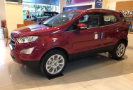 Ford EcoSport Titanium AT 2018 - Cần bán Ford EcoSport Titanium 2018, màu đỏ giá cạnh tranh, giao xe tại Lạng Sơn giá 648 triệu tại Lạng Sơn