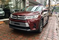 Toyota Highlander LE 2.7 2018 - Cần bán xe Toyota Highlander LE 2.7 đời 2018, màu đỏ, nhập khẩu giá 2 tỷ 600 tr tại Hà Nội