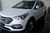 Hyundai Santa Fe 2.4L 4WD 2018 - Cần bán Hyundai Santa Fe 2.4L 4WD đời 2018, màu trắng giá 1 tỷ 80 tr tại Bình Thuận  