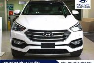 Hyundai Santa Fe 2018 - Cần bán lại xe Hyundai Santa Fe sản xuất 2018, màu trắng, giá tốt giá 918 triệu tại Bình Thuận  