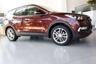 Hyundai Santa Fe 2018 - Cần bán xe Hyundai Santa Fe đời 2018, màu đỏ giá 1 tỷ 200 tr tại Gia Lai