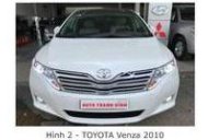 Toyota Venza  2.7   2010 - Bán Toyota Venza 2.7 đời 2010, màu trắng giá rẻ giá 1 tỷ tại Đà Nẵng