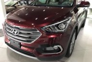 Hyundai Santa Fe 2018 - Bán Hyundai Santa Fe năm 2018, màu đỏ. Giao ngay giá 918 triệu tại Bình Thuận  