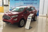 Ford EcoSport Titanium 1.5L AT 2018 - Bán ô tô Ford EcoSport 1.5 titanium full option đời 2018, màu đỏ đô, giá tốt 608tr LH 0974286009 giá 608 triệu tại Sơn La