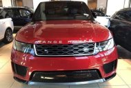 Ranger Rover Sport HSE model 2018, màu đỏ mận, nhập khẩu nguyên chiếc giá 6 tỷ 950 tr tại Hà Nội