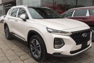 Hyundai Santa Fe 2.4L 2019 - Phiên bản máy xăng đặc biệt: Hyundai Santa Fe năm sản xuất 2019, màu trắng giá 1 tỷ 76 tr tại Hà Nội