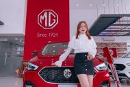 MG ZS 2022 - Xe MG ZS năm sản xuất 2022 màu đỏ, xe có sẵn giao ngay giá 519 triệu tại BR-Vũng Tàu