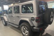 Jeep Wrangler 2022 - Jeep Wrangler Sahara màu bạc. Xe lướt chạy khoảng 14.000km - Xe công ty được quản lý và chăm sóc bởi chính hãng Jeep giá 2 tỷ 950 tr tại Tp.HCM