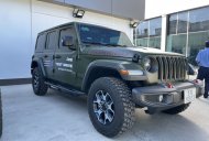 Jeep Wrangler 2021 - Jeep Wrangler Rubicon 4 cửa màu Sarge Green - Xe siêu lướt 3000km, xe công ty được quản lý, chăm sóc và bảo dưỡng giá 3 tỷ 450 tr tại Tp.HCM