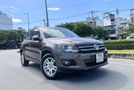 Volkswagen Tiguan 2014 - Nhập Đức 2014 màu nâu zin loại full đồ chơi nhà mua mới hơn 1 tỷ 500tr một đời trùm mền ít đi giá 535 triệu tại Tp.HCM