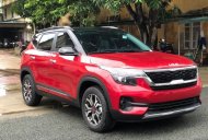 Kia Seltos   Luxury 1.4 AT  2021 - Bán xe Kia Seltos Luxury 1.4 AT năm 2021, màu đỏ giá 694 triệu tại Tiền Giang