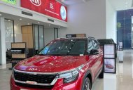 Kia Seltos 1.4 Deluxe 2021 - Cần bán Kia Seltos 1.4 Deluxe sản xuất năm 2021, màu đỏ giá 634 triệu tại TT - Huế