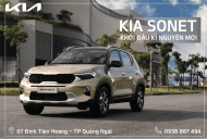 Kia Sonet 2022 - Khởi đầu kỉ nguyên mới giá chỉ từ 499 triệu đồng giá 499 triệu tại Quảng Ngãi