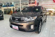 Kia Sorento Bán Xe   máy dầu xe gia đình màu nâu 2015 - Bán Xe Kia Sorento máy dầu xe gia đình màu nâu giá 495 triệu tại Bình Dương