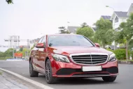 Mercedes-Benz C200 Exclusive 2021 - Bán Mercedes Exclusive đời 2021, màu đỏ/đen, giá 999tr có thương lượng giá 999 triệu tại Hà Nội