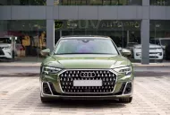 Audi A8 L 55 TFSI 2022 - Cần bán Audi A8 L 55 TFSI 2022, màu xanh lục, xe nhập khẩu  giá 3 tỷ 680 tr tại Hà Nội