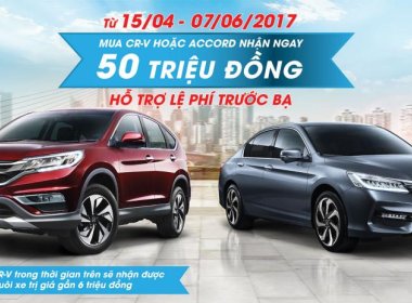 Honda CR V 2017 - [Huế] Bán Honda CR V đời 2017 hỗ trợ trả góp 80% - Liên hệ: 0935.861.189