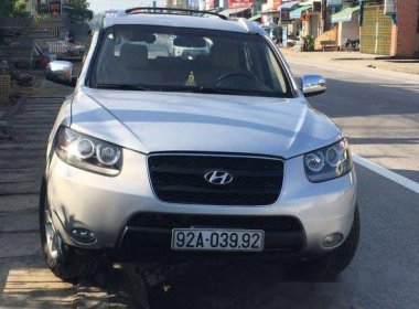 Hyundai Santa Fe MT 2008 - Bán Hyundai Santa Fe MT đời 2008, màu bạc số sàn