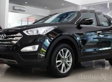 Hyundai Santa Fe 2017 - Bán ô tô Hyundai Santa Fe đời 2017, màu đen