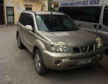 Nissan X trail 2004 - Bán Nissan X trail đời 2004, màu vàng, nhập khẩu